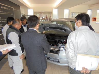 車両見学